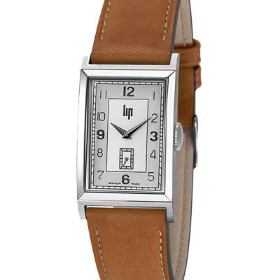 Churchill T24 Silver Bracelet Brown Watch 671276 - Lip