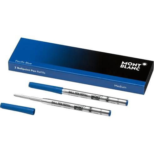 Stylo 2 Recharges stylo bille Blue 116213 - Montblanc - Ocarat