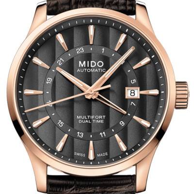 Multifort Dual Time M038.429.36.061.00 Watch - Mido