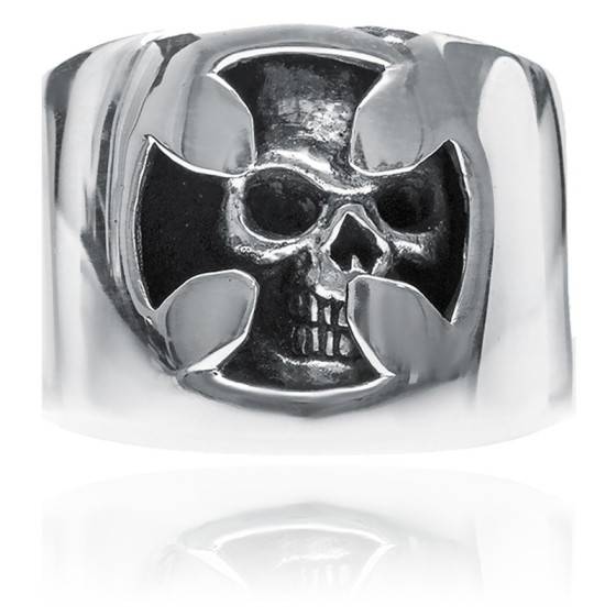 Bague argent tête de mort pure skull - Orus - Ocarat