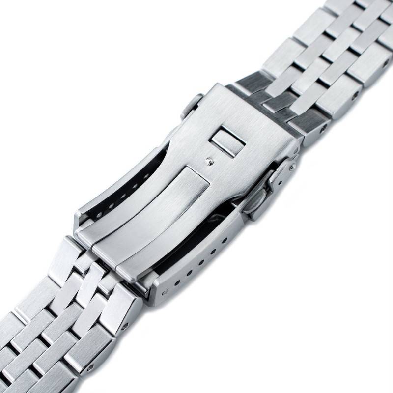 Bracelet montre Super Jubilee acier inox (métal) - largeurs 20 & 22mm