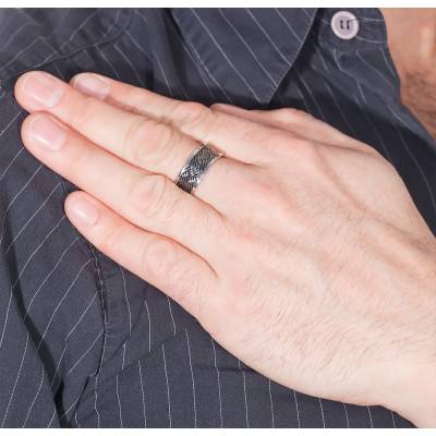Bague Kingston en Argent - Hoxton London