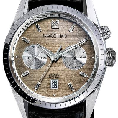 Montre Agenda Supra Automatic Shelter Alligator - March LAB