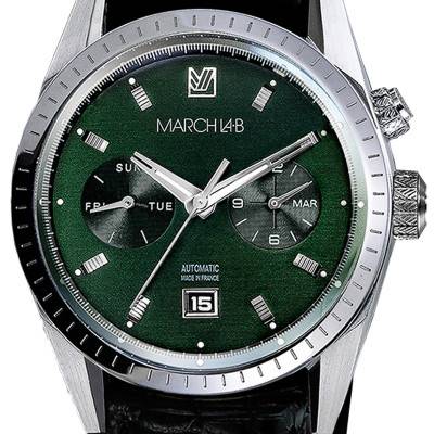 Montre Agenda Supra Automatic Grall Alligator - March LAB