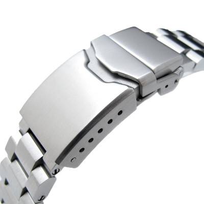 Bracelet de montre Hexad Oyster SS221820B040-S5 22mm - Strapcode