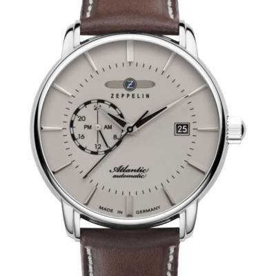 Zeppelin Beige Atlantic Automatic Watch 8470-5 - Zeppelin