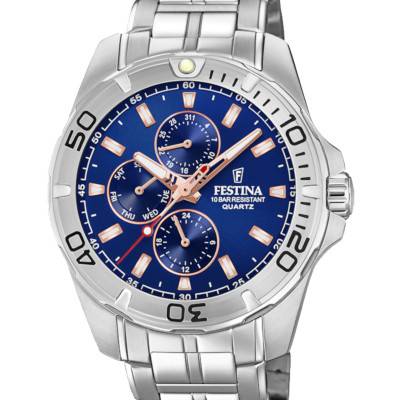 Montre Multifonctions Bleu F20445/5 - Festina