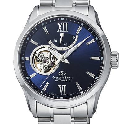Classic Power Reserve Automatic Open Heart Watch RE-AT0001L00B - Orient Star