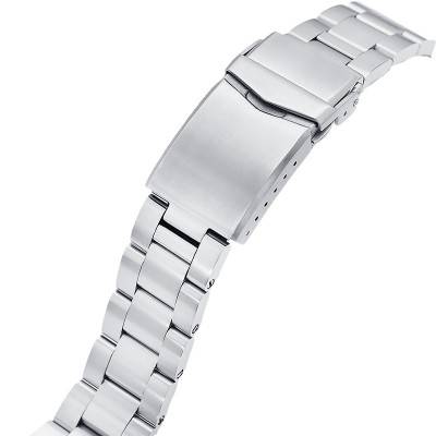 Bracelet de montre Super-O Boyer SS221820B115 22mm - Strapcode
