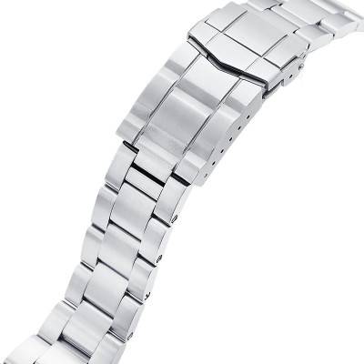 Super-O Boyer SS221805B115 316L Stainless Steel Watch Bracelet 22mm - Strapcode
