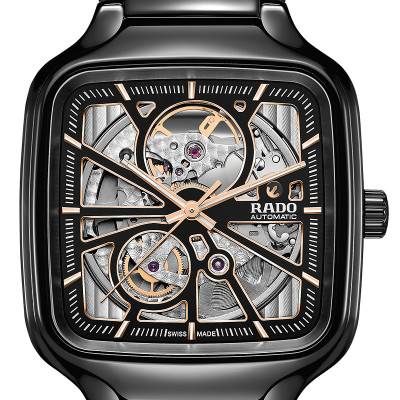 True Square Automatic Open Heart Watch R27086162 - Rado