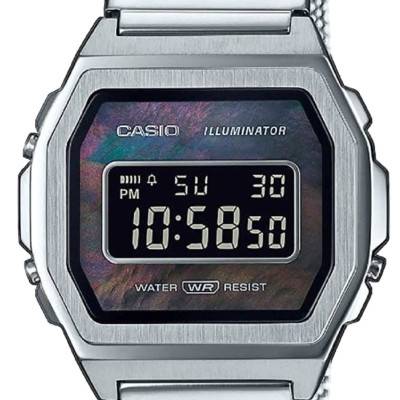 Montre digitale en acier A1000M-1BEF - Casio Vintage