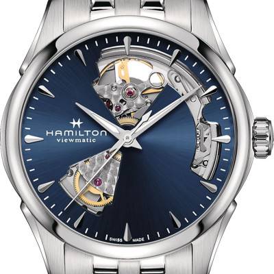 Jazzmaster Open Heart Lady Auto Watch H32215141 - Hamilton