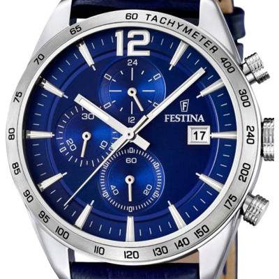 Timeless Chronograph Watch F16760/3 - Festina