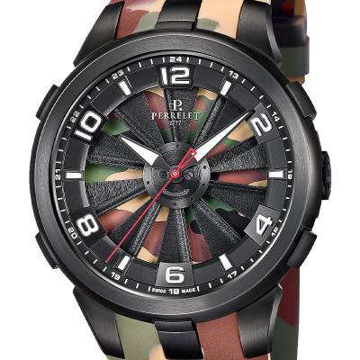 Turbine Camo Watch - A1400/1 - Perrelet
