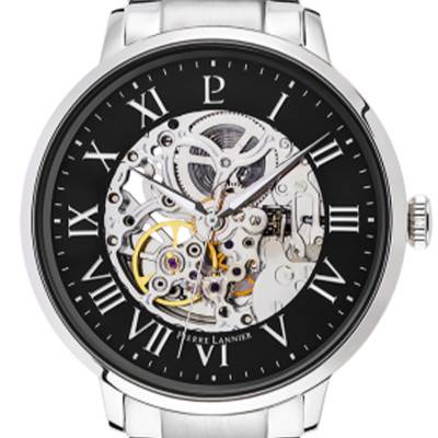 Men's Silver Steel Automatic 317B131 Watch - Pierre Lannier