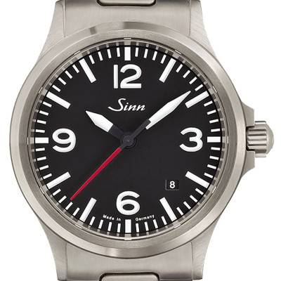 Montre Instrument 556 A RS Bracelet deux maillons - Sinn