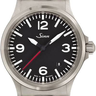 Sinn Instrument 556 A RS Fine-Link Bracelet Watch - Sinn