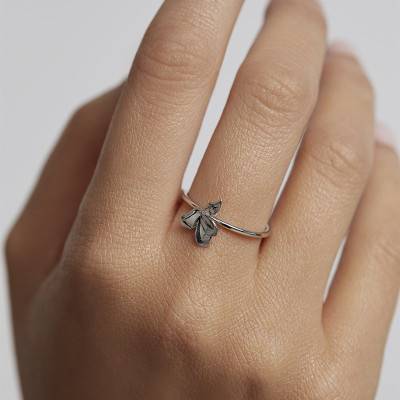 925/1000 Silver Narcisse Ring - AN02-182 - Pdpaola