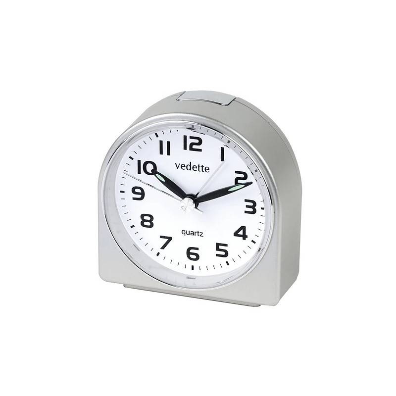 Quartz Silent Sweep Alarm Clock VR10052 - Vedette