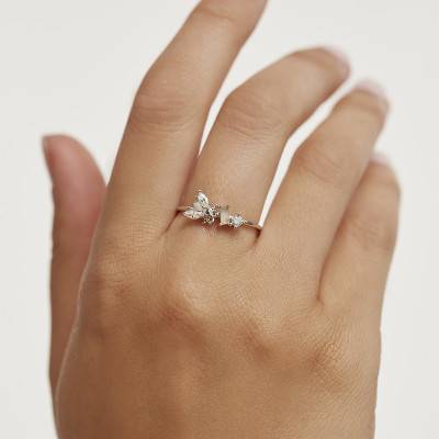 Bague Revery en argent - AN02-219 - Pdpaola