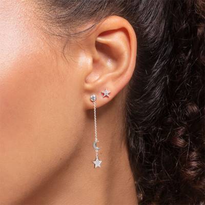 Clou d'oreille Unique Etoile Argent, H2134-051-14 - Thomas Sabo
