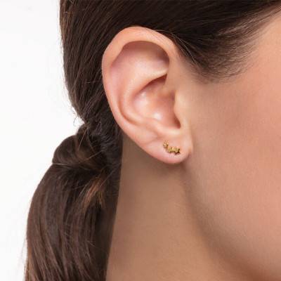Clou d'oreille Unique Etoiles Doré, H2142-413-39 - Thomas Sabo