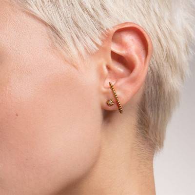 Clou d'oreille Unique Perles Doré, H2154-413-39 - Thomas Sabo