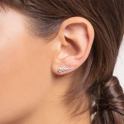 Boucles d'oreilles Grimpantes Perles Argent, H2156-001-21 - Thomas Sabo