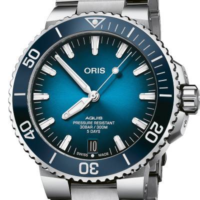 Montre Aquis Date Calibre 400 01 400 7763 4135-07 8 24 09PEB - Oris