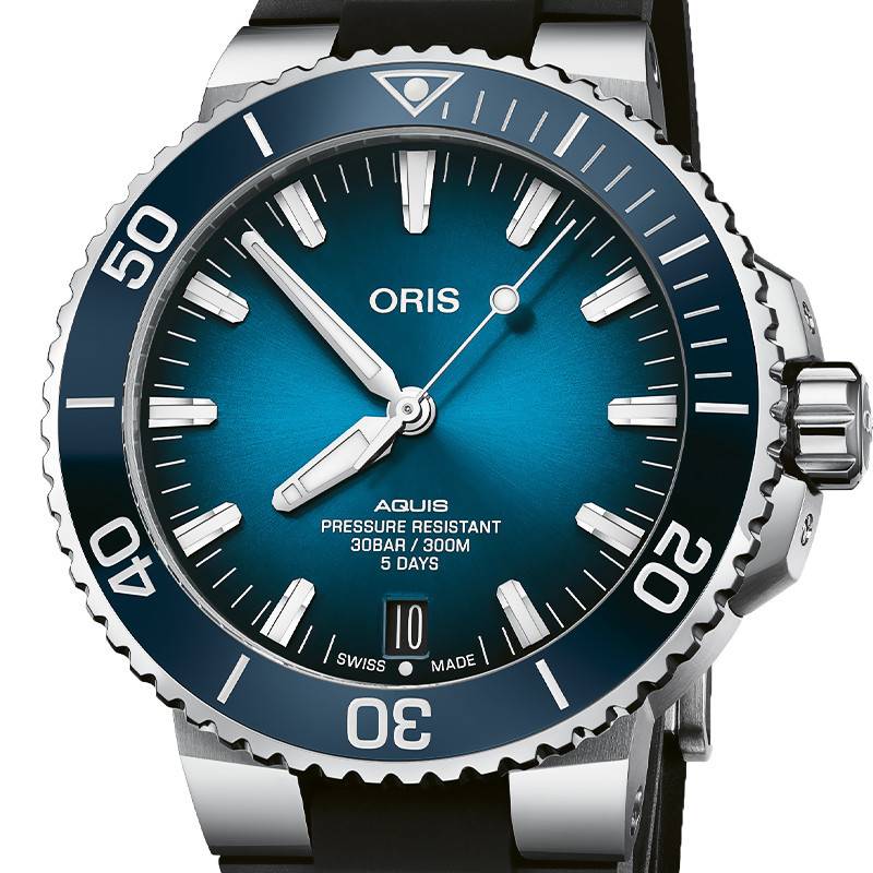 Montre Aquis Date Calibre 400 01 400 7763 4135 07 4 24 74EB Oris