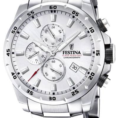 Gray Steel Chrono Sport F20463/1 Watch - Festina