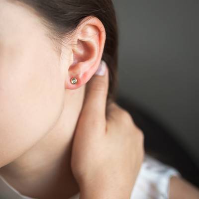 Boucles d'oreilles Diamants & Or Jaune 375 - Rosatella