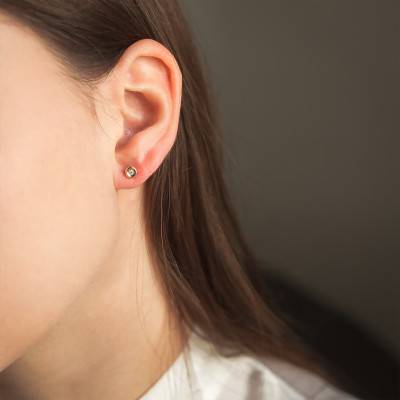 Boucles d'oreilles Diamants & Or Jaune 750 - Rosatella