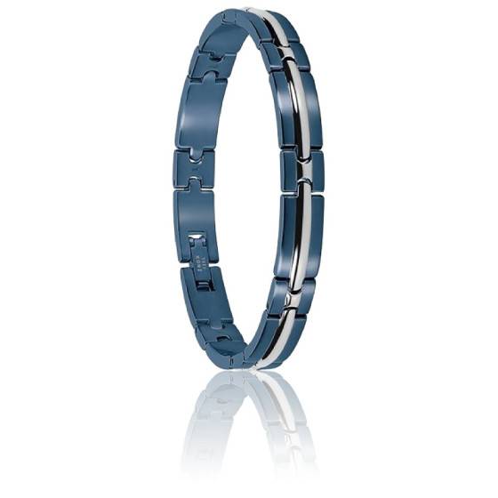 BEI084 Brosway Italia Bracelet amitié, acier, zircon bleu