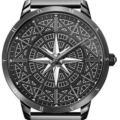 Montre Spirit Cosmos Boussole Noire - WA0374-202-203 - Thomas Sabo - Thomas Sabo