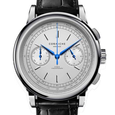 Montre Heritage Chronograph Cadran Blanc - Corniche