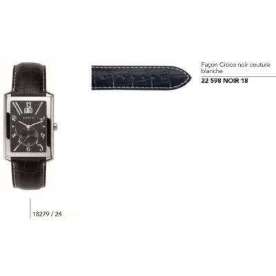 Bracelet de montre en cuir pour montre série 18279 / ... 1679 /... - Herbelin