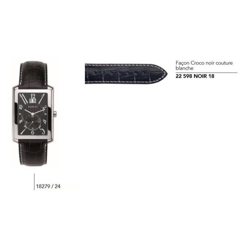 Leather Watch Strap for the 18279 / ... 1679 /... Series - Herbelin