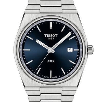 Blue 40mm PRX Gent Quartz Watch T1374101104100 - Tissot