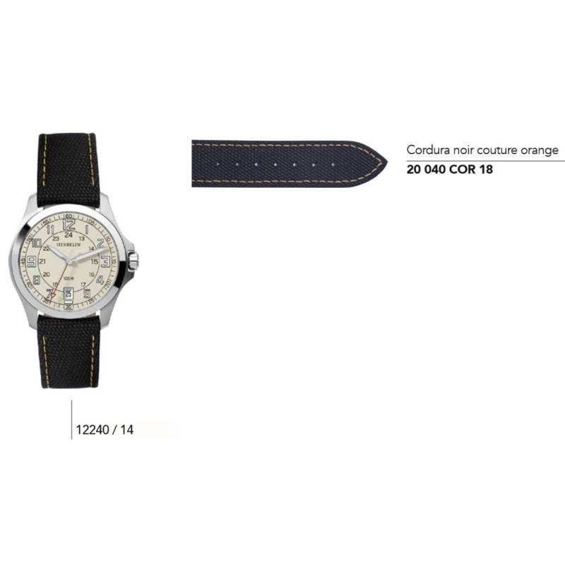Cordura Fabric Watch Strap for Series 12240/… - Herbelin