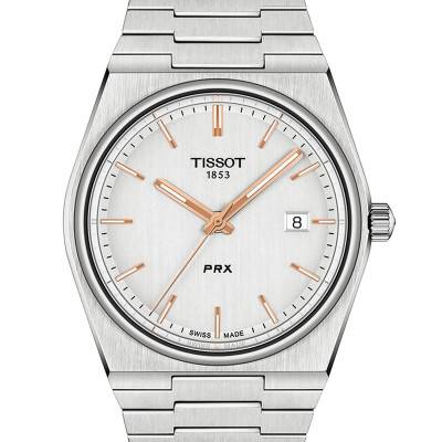 PRX Gent Quartz White 40mm Watch T1374101103100 - Tissot