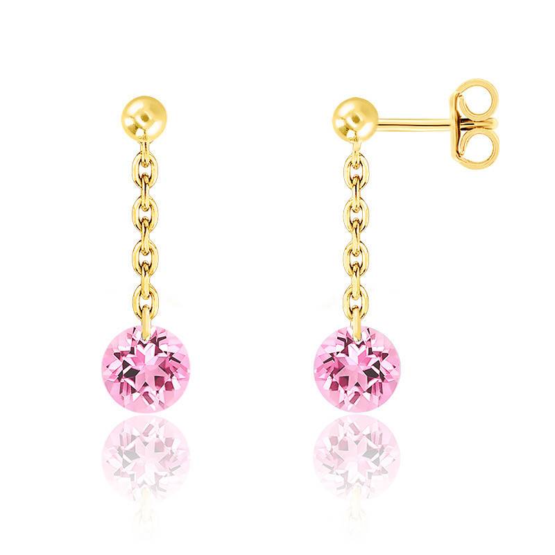 BOUCLES D'OREILLES CREOLES OR JAUNE | Bijouterie Gold and Stone