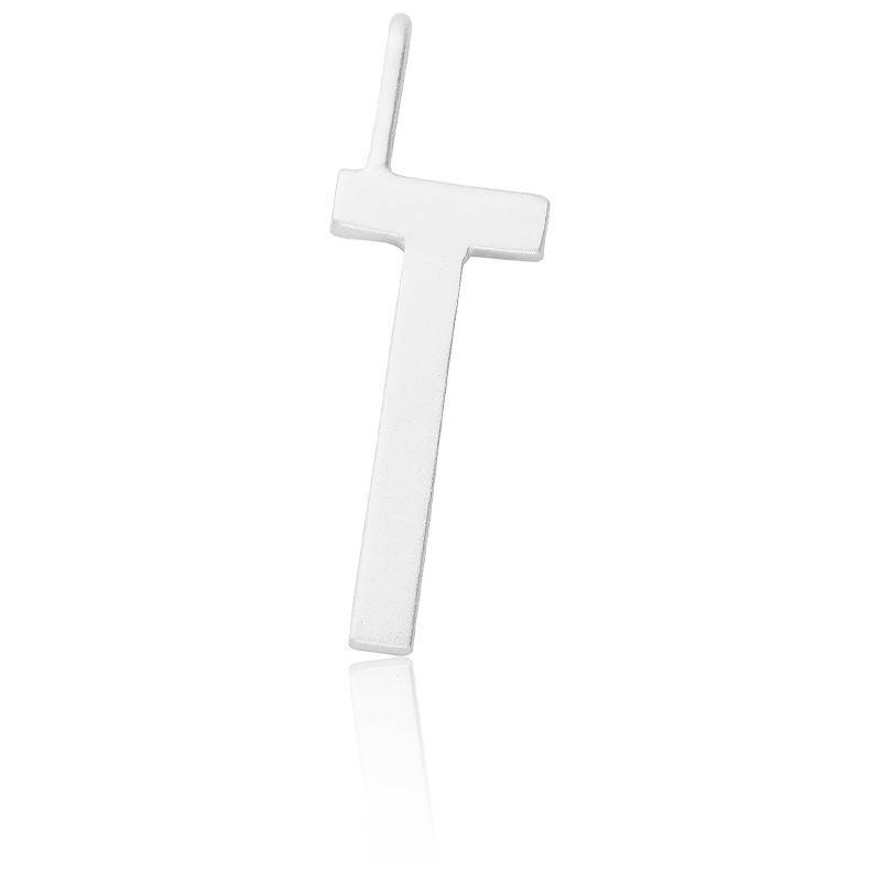 Pendentif Clé Argent Massif Lettre N - 0,40 Gr - 1,07x0,5 Cm - Occasion
