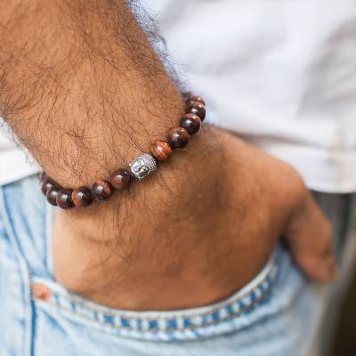 Red Tiger's Eye Bracelet - Lauren Steven