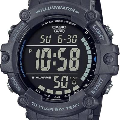 Montre Casio Sport en Résine Grise AE-1500WH-8BVEF - Casio Vintage