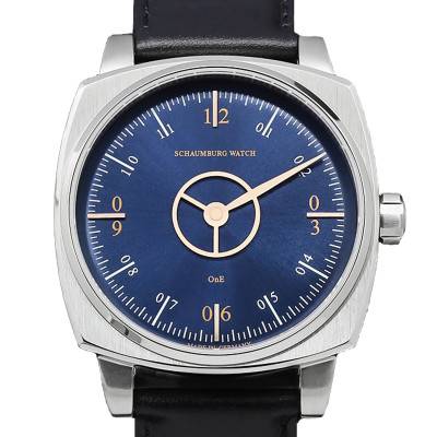 Montre Loyalty Bleue 1 aiguille - Schaumburg Watch