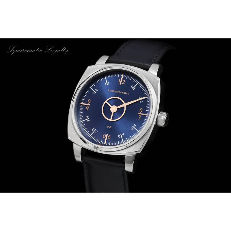 Montre Loyalty Bleue 1 aiguille Schaumburg Ocarat