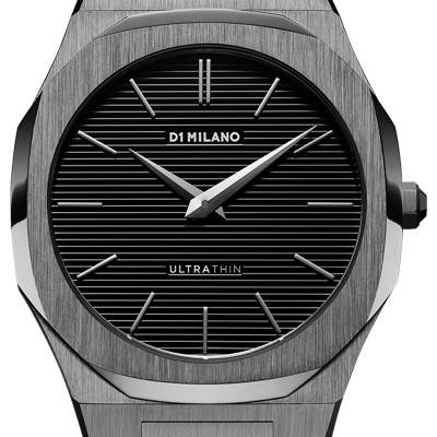Montre Ultra Thin gris anthracite UTBJ15 - D1 Milano