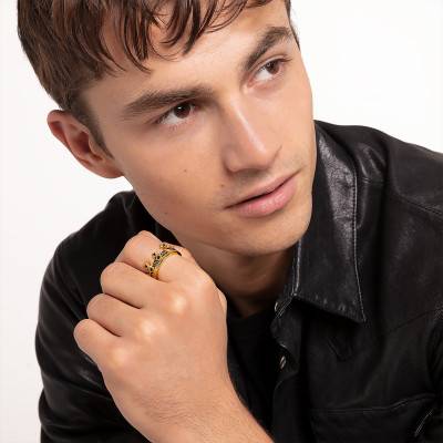 Bague Couronne Dorée, TR2208-414-11 - Thomas Sabo